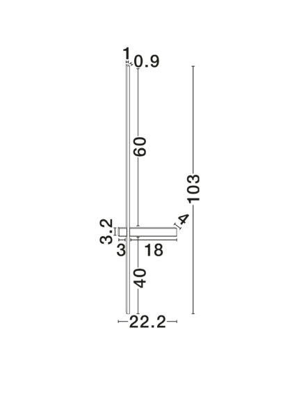 Nova Luce zidna lampa DANESSA 9003017 - Слика 4