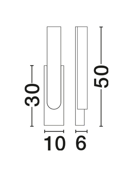 Nova Luce zidna lampa LESTER 9019847 - Слика 4