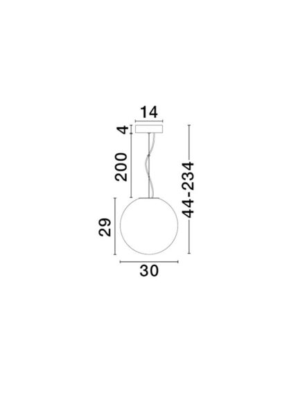 Nova Luce visilica BOLITA 9204026 - Slika 4