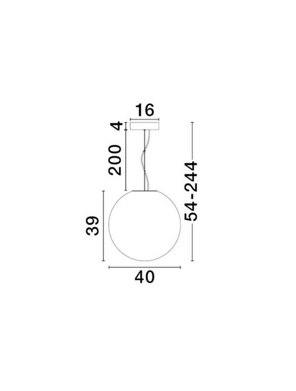Nova Luce visilica BOLITA 9204027 - Slika 4