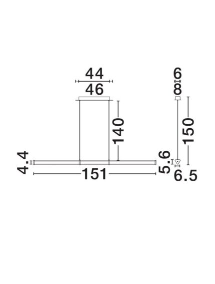 Nova Luce visilica PHEME 9214142 - Slika 4
