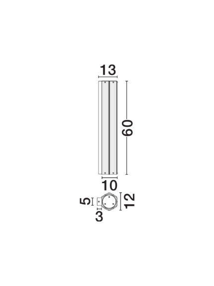 Nova Luce zidna lampa ESSENZO 9333215 - Слика 4