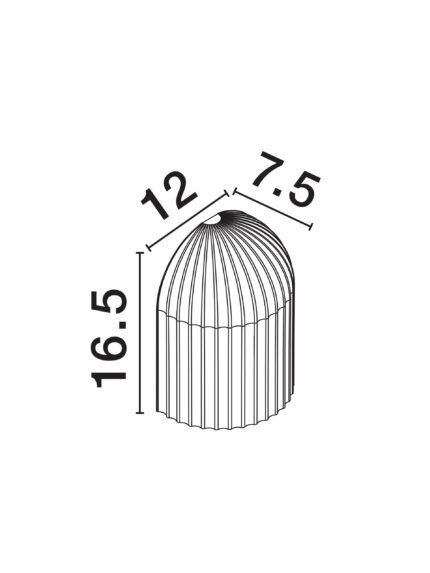 Nova Luce zidna lampa AMMOS 9919116 - Слика 4