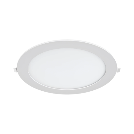 LED panel 24W 3000K ugradni beli krug - Слика 1