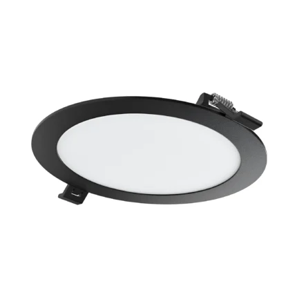 LED panel 12W 3u1 IP40 dimabilni ugradni crni krug - Slika 7
