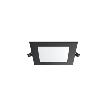 LED panel 4W 3u1 IP40 dimabilni ugradni crni kvadrat - Слика 1
