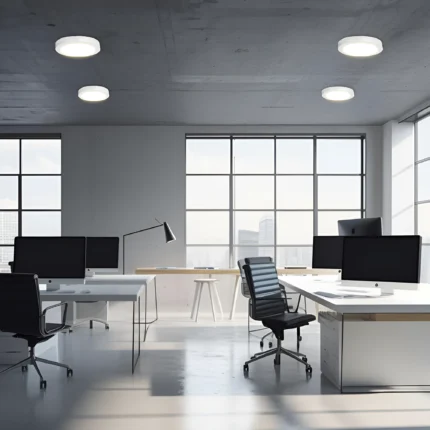 LED panel 6W 3000K nadgradni beli krug - Слика 2