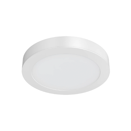 LED panel 12W 3u1 IP40 nadgradni beli krug - Slika 1