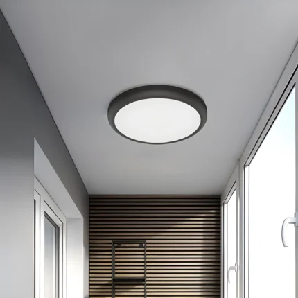 LED panel 20W 3u1 nadgradni crni krug - Slika 2