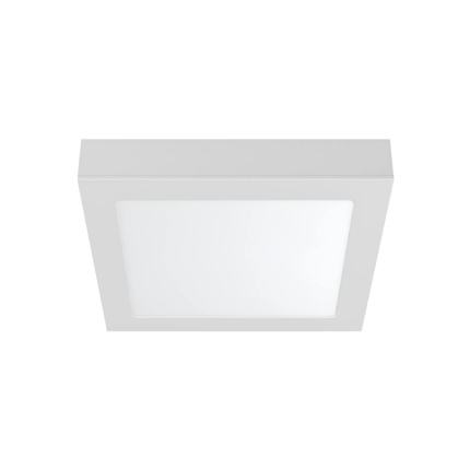 LED panel 12W 6500K IP40 nadgradni beli kvadrat - Slika 1