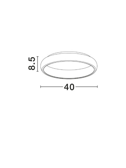 Nova Luce plafonjera ALBI 8105616 - Слика 6