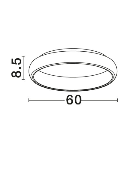 Nova Luce plafonjera ALBI 8105617 - Slika 6