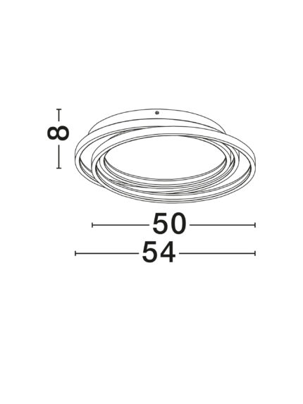 Nova Luce plafonjera ARBOR 9001096 - Slika 6