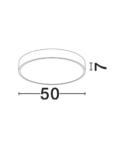 Nova Luce plafonjera HADON 9001533 - Слика 6