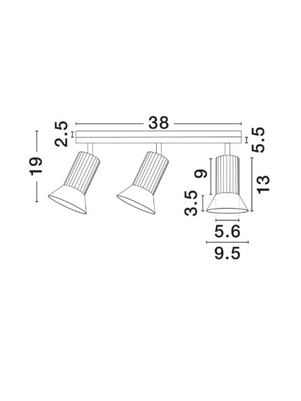 Nova Luce plafonjera LUVIA 9011442 - Slika 6