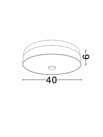 Nova Luce plafonjera SERITA 9019816 - Slika 6