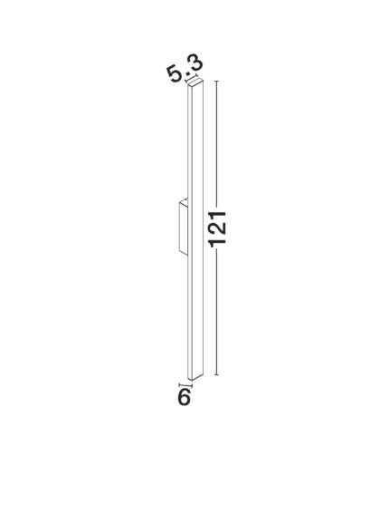 Nova Luce zidna lampa DOUL 9030103 - Слика 6