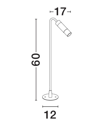 Nova Luce dvorišna svetiljka AETHER 9030848 - Слика 6