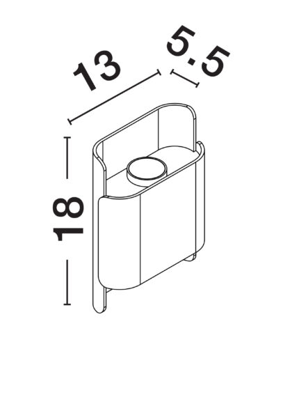 Nova Luce zidna lampa POLLY 9030922 - Слика 6