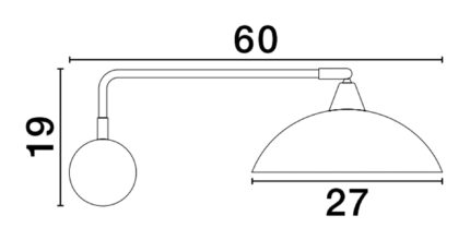 Nova Luce zidna lampa MIRBA 9035979 - Slika 4