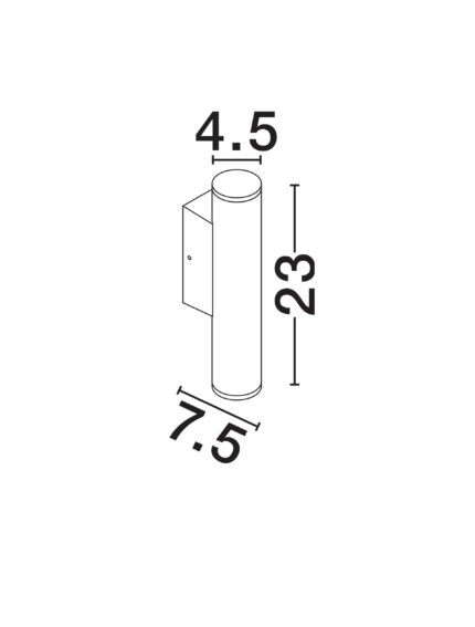 Nova Luce zidna lampa TORRIN 9050714 - Слика 6