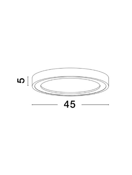 Nova Luce plafonjera NODI 9081220 - Слика 6
