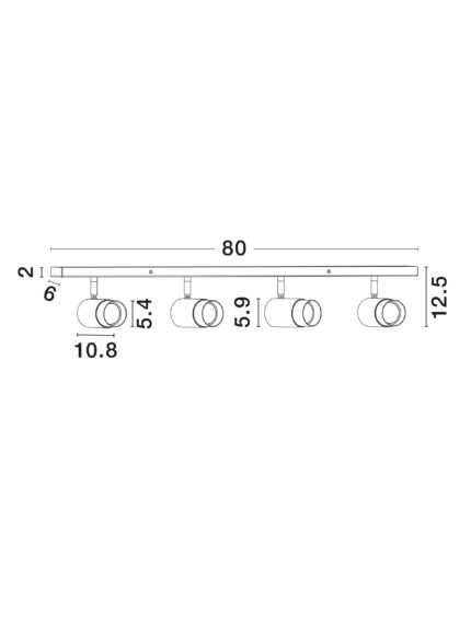 Nova Luce spot POGNO 9111436 - Slika 6