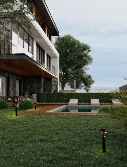 Nova Luce dvorišna svetiljka CHIARO 9136462 - Слика 2