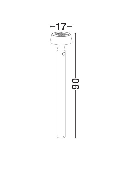 Nova Luce dvorišna svetiljka CHIARO 9136463 - Слика 6