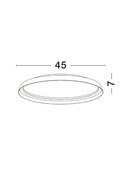 Nova Luce plafonjera ORMI 9345694 - Slika 6