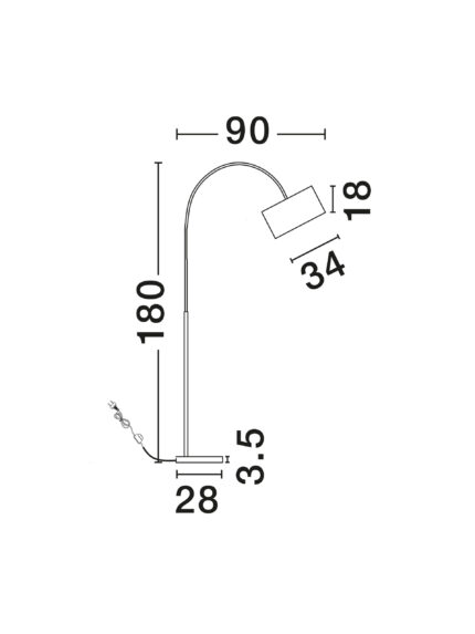Nova Luce podna lampa SAMA 9401653 - Слика 6