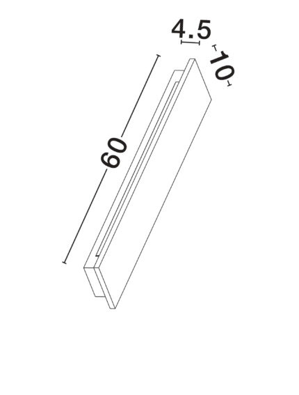 Nova Luce zidna lampa LUNA 9540236 - Slika 6