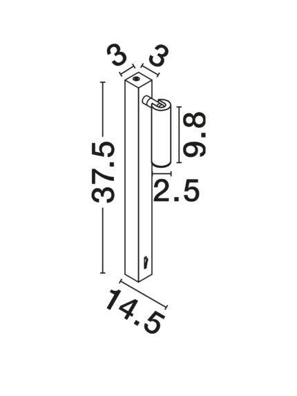 Nova Luce zidna lampa TONDO 9540275 - Слика 4
