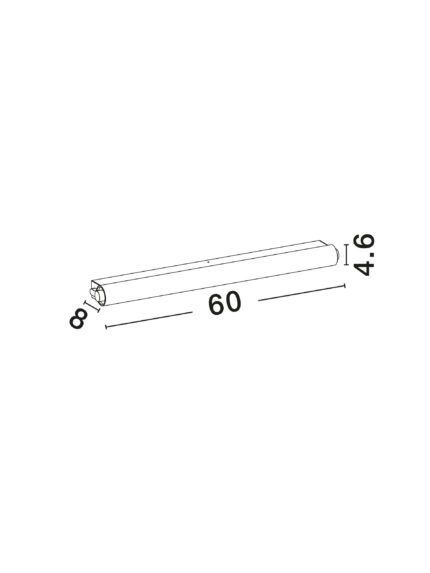 Nova Luce kupatilska lampa COR 9540330 - Слика 6