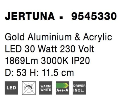 Nova Luce plafonjera JERTUNA 9545330 - Slika 6