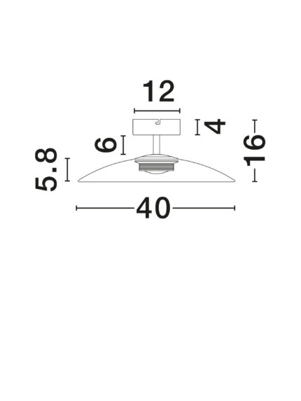 Nova Luce plafonjera POLIFEMO 9620147 - Slika 6