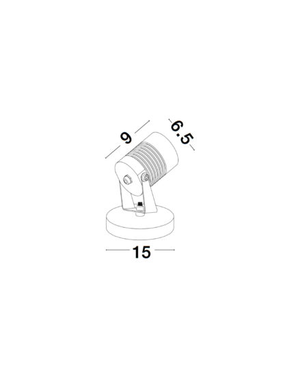 Nova Luce zidna lampa FEND 9971452 - Слика 6