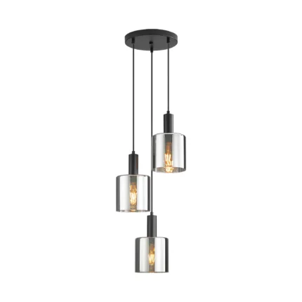 Visilica MODERN 2 – 3×E27 smoke - Slika 1