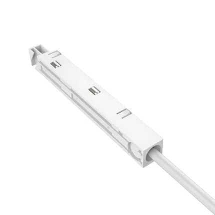 Beli napojni konektor za magnetnu šinu 48V DC – Braytron - Слика 1